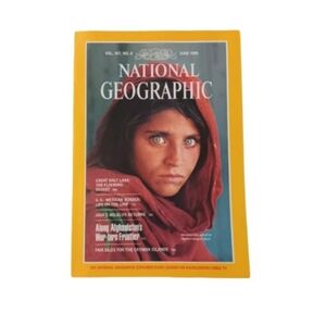 National Geographic Vol 167, No. 6 June 1985 Edition | 'Afghan Girl'